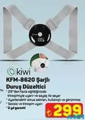 KİWİ KFM-8620 ŞARJLI DURUŞ DÜZELTİCİ fiyat ve kampanya bilgisi